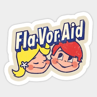 Flavor-Aid --- Retro 70s Aesthetic Sticker